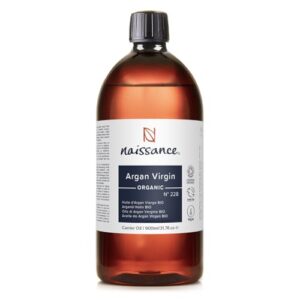 Naissance Olio di Argan del Marocco BIO (No. 228) - 900ml - Biologico Idratante - per Corpo, Viso, Labbra, Capelli, Pelle, Barba, Unghie, Cuticole